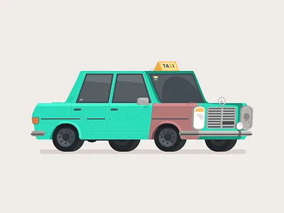 Lebanon Mercedes Taxi cab car cars city dubai emirates lebanese lebanon mercedes mercedes benz old old car taxi