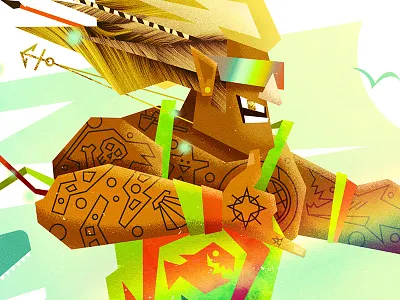 Wave Runner aquaman art direction design graphic design illustration pop culture vector