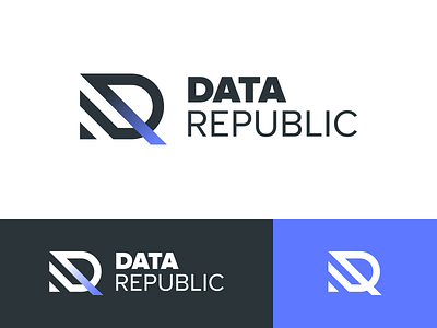Data Republic Branding Concept brand design brand identity branding concept identity design indentity logo