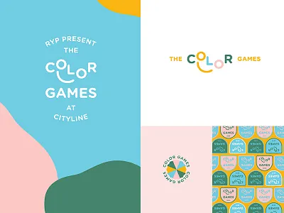 May the Odds Be in Your Favor badges childish fun kids logo playful smile sports sporty