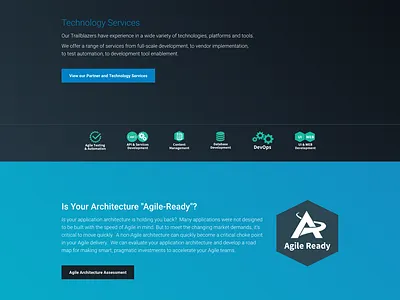 Agile Software Delivery branding design identity minimal typography ui ux web website