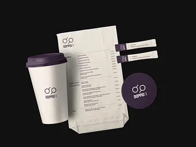 doppio kaffe / stationery brand identity coffee coffee cup coffee shop doppio kaffe minimal sugar vietnam