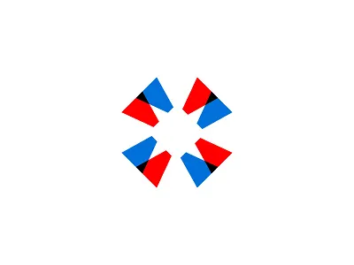 Flower W Logo app brand branding concepts design geometric icon identity logo logomark mark modern monogram negative space sign simple symbol