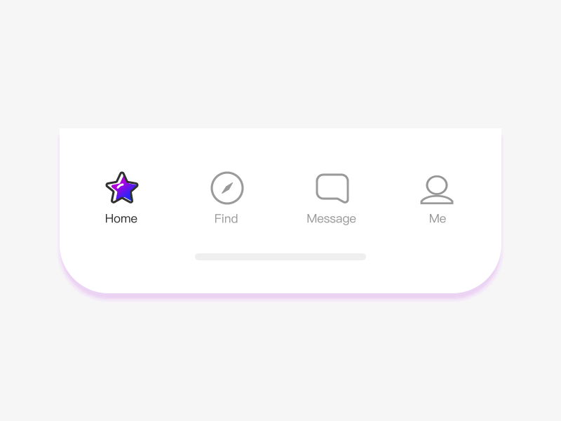 Tabbar Animation animation design app design icon