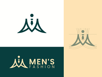 Men's Fashion logo design branding clothes clothing design fashion formal graphic design icon illustration logo luxury male man mens minimal stylish textile vector