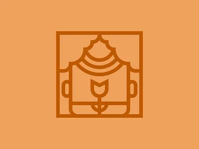 Heat badge graphicdesign illustration linedesign minimaldesign outdoorbadge thicklines