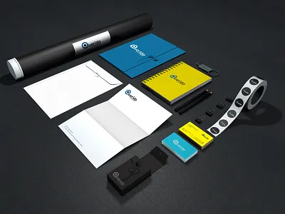 Querido Branding Design brand branding business cards design corporate identity design graphics identity letter head logo design nisha nisha droch nisha f1