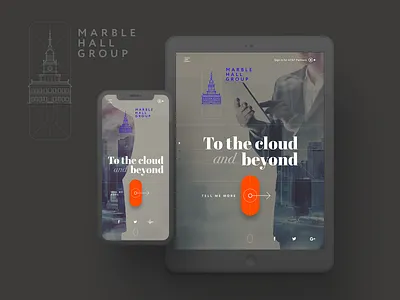 MHG Landing Page illustraion illustration art ipad logo design logodesign logotype mobile mobile design mobile ui phone responsive responsive design responsive website responsive website design tablet vertical web design webdesign website website design