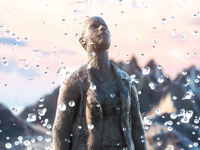 Genesis 2 3d render design landscape