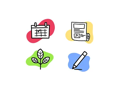 Icons 2d design handdraw icon icons illustration line lineart lines monochrome ui