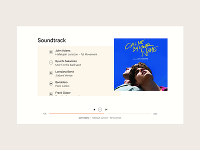 Part II – Soundtrack ui ux