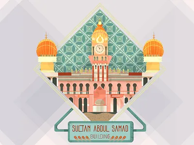 Iconic Building adobe illustrator art direction branding building concept art editorial editorial design editorial illustration graphic design green icon iconic building illustration kuala lumpur lettering malaysia photoshop typography vector vector illustration