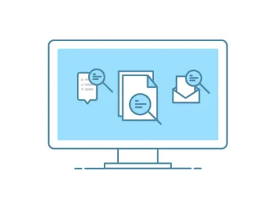 An Introduction To eDiscovery apple cinema display illustration mac screen search