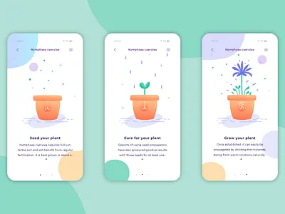 Plant app concept app app design application application design branding design flat graphic design icon identity illustration minimal plants sketch typography ui ux web web design website