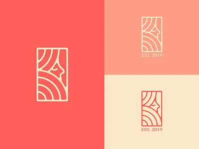 Woman Logo brand brand identity branding card feminine feminine logo k letter k logo minimal silhouette woman woman logo