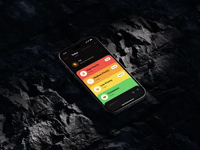 Tadaa - All Tasks 3d animation app design interaction ios mobile to do ui ux