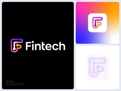 Fintech Logo and Brand Identity Design | Financial Technology a b c d e f g h i j k l m n brand guidelines brand identity branding branding agency f logo financial fintech gradient logo letter logo logo logo design logo designer logotype minimalist logo modern logo monogram o p q r s t u v w x y z software technology