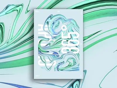 Aurora Graphics #2 Poster #177 abstract challenge conception creation creativity design challenge design experiment digital art graphic design graphic designer inspiration photoshop poster poster art poster creation poster design process speed art typography