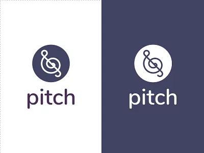 Daily Logo Challenge 09 - Music Streaming Startup brand branding dailylogo dailylogochallenge design identity illustration illustrator logo music pitch type typography vector wordmark