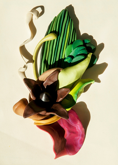 Flow Shadow abstract clay color experiment illustration modelling clay plasticine plastillustration plastilustration poster