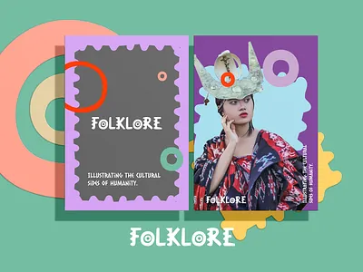 Folklore Brand Identity brand brand identity branding culture design flat design folklore graphic design graphics identity identity branding logo typography vector