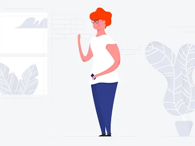 Happy users animation character illustration illustrator