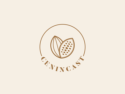 CENINCAST - Logo brand branding cacao center cocoa designer elegant graphic designer icon logo logo design logotype luxury mark minimal minimalist modern simple type typography