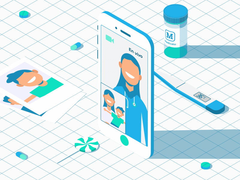 Medicato after effects animation app branding design digital art health illustration illustrator isometric motion motion design motion graphic startup ui ux vector