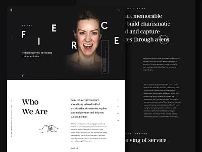 Website Design Agency in Wisconsin | Coulee Creative agency clean creative dark fist bump hero homepage illustration portfolio studio ui usa ux web design website