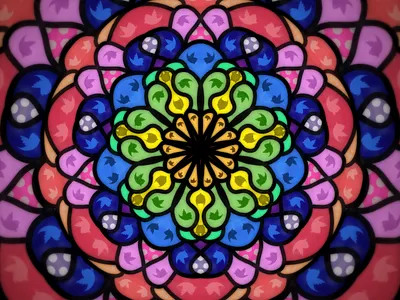 Mandala design illustration mandala photoshop