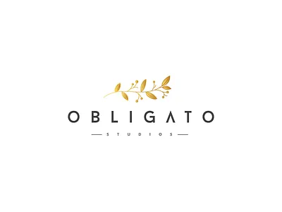 OBLIGATO PHOTO STUDIO brand identity branding branding design design illustraion logo photography