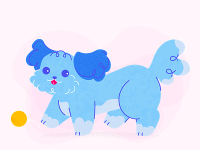 Ozzie the dog character design cute design dog doggo illustration illustrator puppy sweet vector