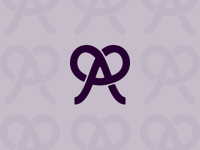 A a abstract brand branding concept design illustration initial letter logo typography vector