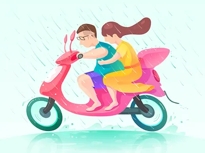 The Age Of Struggle illustration job love