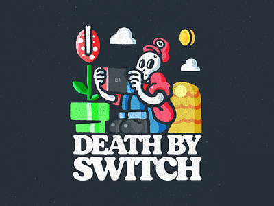 Death By Switch console death gaming luigi mario mario bros nintendo super mario super nes switch video game