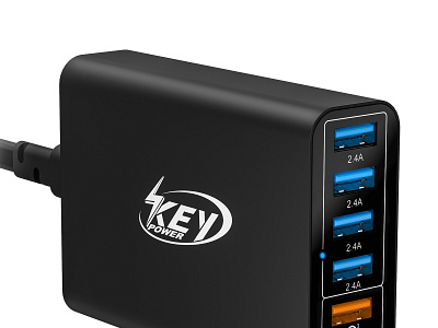 USB charger rendering charger rendering