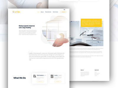 Web Design for PT.APBA website website concept website design