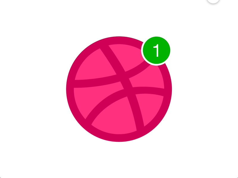 Dribbble Invite Notification