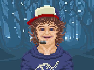 ❧ Stranger Things 8bit pixel pixelthursday strangerthings