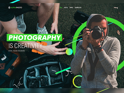 AlphaPhoto webdesign