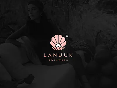 Lanuuk Swimwear Brand brand fashion logo logo mark swimwear traditional