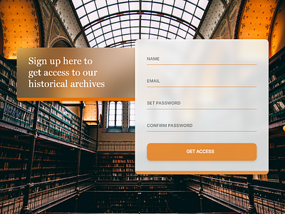 Daily UI Challenge 001 - Create a sign up page 001 adobe xd dailyui form formui ui user interface website