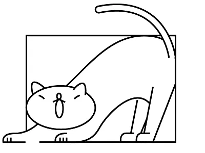 CAT book cat design illustraion