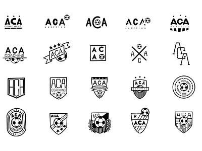 Football Academy Branding branding illustration logo