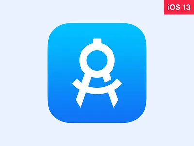 iOS 13 App Icon app icon apply pixels ios ios 13 photoshop psd sketch template wwdc