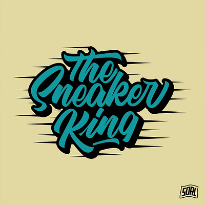 The sneaker king americansneakers aplikasi clothing customlettering customlogo desain desain huruf handlettering hype hypebeast ilustrasi kaligrafi logo merek sneakers tipografi vektor