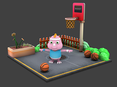 AR Project 3d Model 3d model character modeling