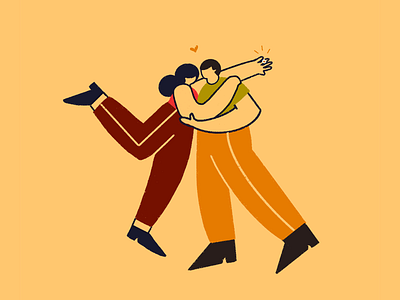 Summer love character couple design doodle engaged engagement illustration illustrator love man photoshop relationship woman