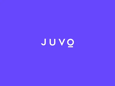 Juvo logo aged care brand identity branding design graphic design logo logo design type purple typography
