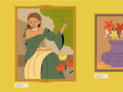 Painting animation art artwork blog branding character design drawing girl graphic illustration illustrator logo love minimal typography ui ux web website